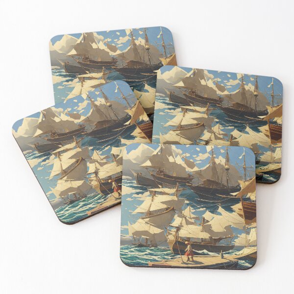 Item preview, Coastal / Nautical, Ocean and Beach-Themed Decorative Throw Pillow  designed and sold by Sowari-Pillows.