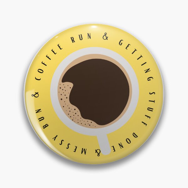 Item preview, Messy bun, coffee run, and getting stuff done - yellow designed and sold by jechaiyells.