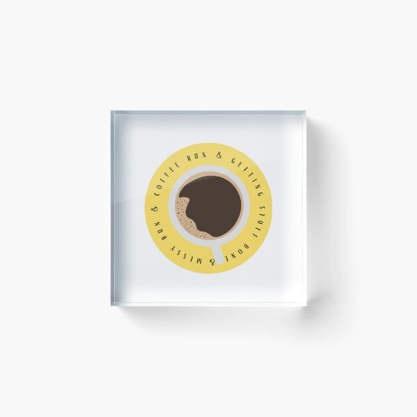 Item preview, Messy bun, coffee run, and getting stuff done - yellow designed and sold by jechaiyells.