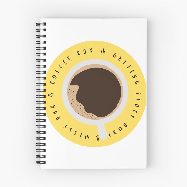 Item preview, Messy bun, coffee run, and getting stuff done - yellow designed and sold by jechaiyells.