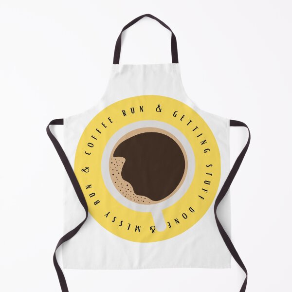 Item preview, Messy bun, coffee run, and getting stuff done - yellow designed and sold by jechaiyells.
