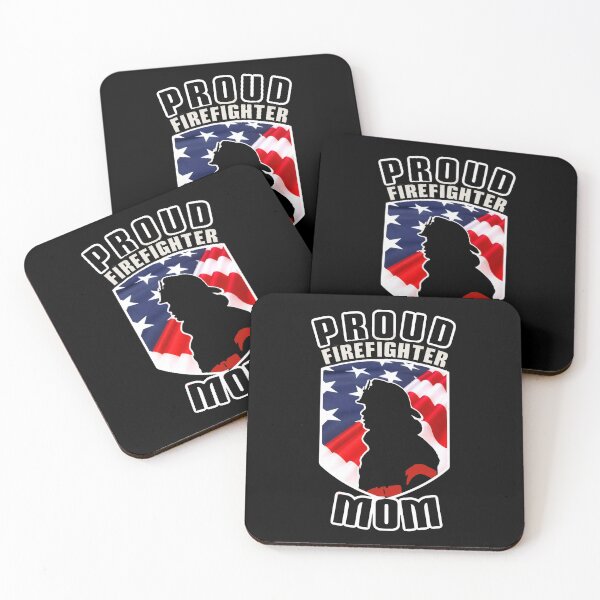 Item preview, Proud Firefighter Mom v1 designed and sold by mwebba2005.
