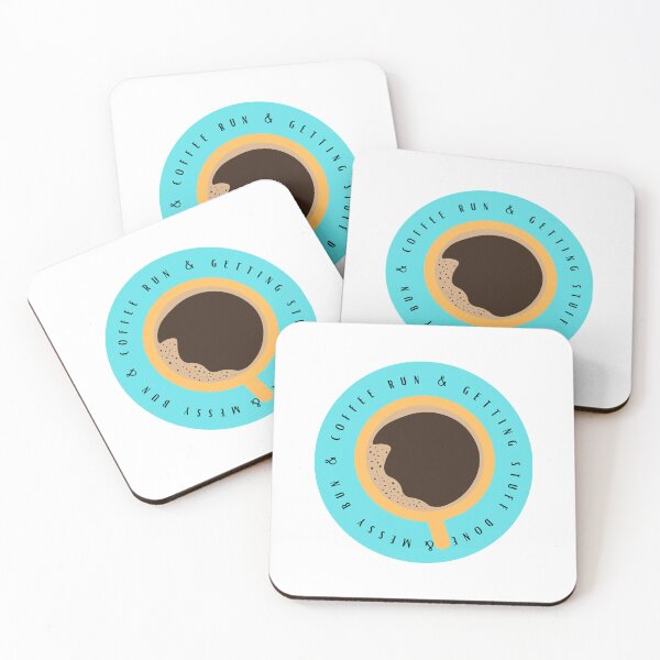 Item preview, Messy bun, coffee run, and getting stuff done - blue designed and sold by jechaiyells.
