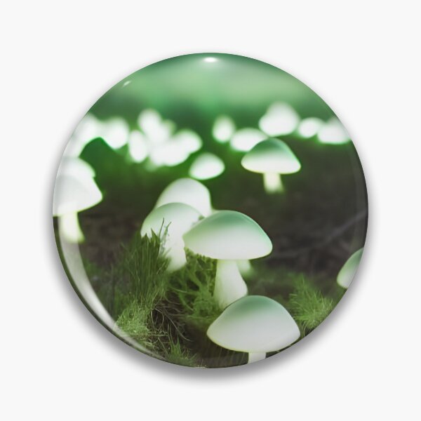 Item preview, Glowing mushrooms in a forest designed and sold by Zosimus.