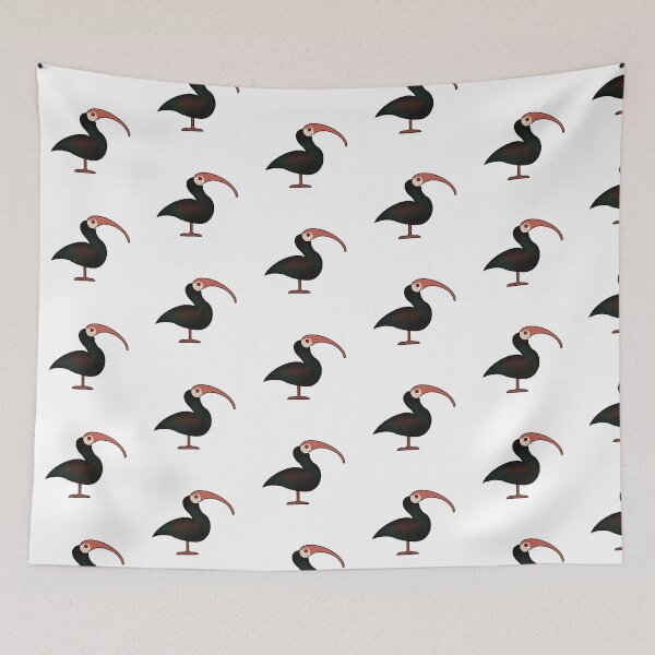 Item preview, Southern Bald ibis designed and sold by GhostoftheSea.