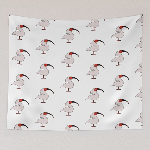 Item preview, Crested ibis designed and sold by GhostoftheSea.
