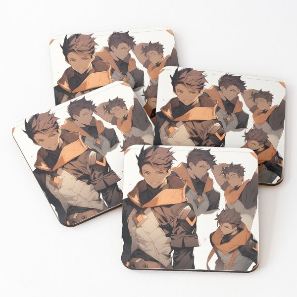 Item preview, Anime art, anime male digital graphic art piece designed and sold by CragGrimVisions.