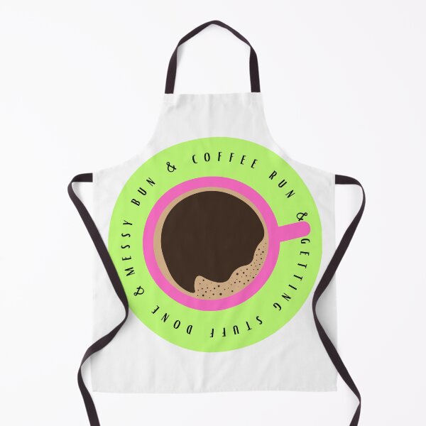 Item preview, Messy bun, coffee run, and getting stuff done - green designed and sold by jechaiyells.