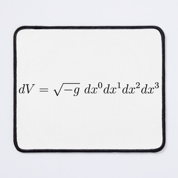 Item preview, the volume element in a 4-dimensional manifold, math and physics designed and sold by NoetherSym.