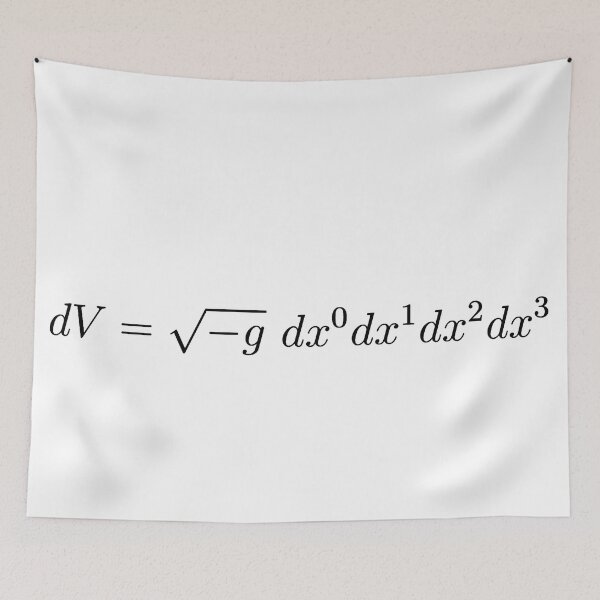 Item preview, the volume element in a 4-dimensional manifold, math and physics designed and sold by NoetherSym.