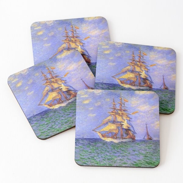 Item preview, a ship on the sea designed and sold by bbooa.