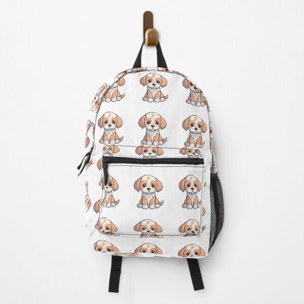 Item preview, White And Tan Puppy designed and sold by CuteAnimalPrint.