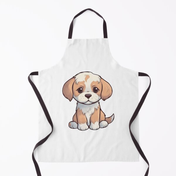 Item preview, White And Tan Puppy designed and sold by CuteAnimalPrint.