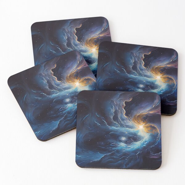 Item preview, Enigmatic Spiral Galaxy painting designed and sold by Paintings By Simon .