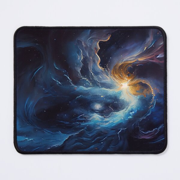 Item preview, Enigmatic Spiral Galaxy painting designed and sold by Paintings By Simon .