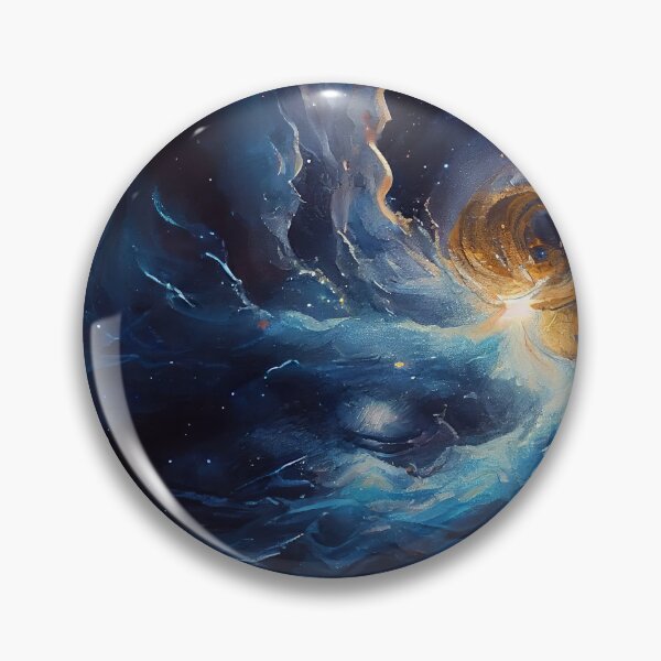 Item preview, Enigmatic Spiral Galaxy painting designed and sold by Paintings By Simon .
