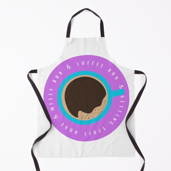 Item preview, Messy bun, coffee run, and getting stuff done - purple designed and sold by jechaiyells.