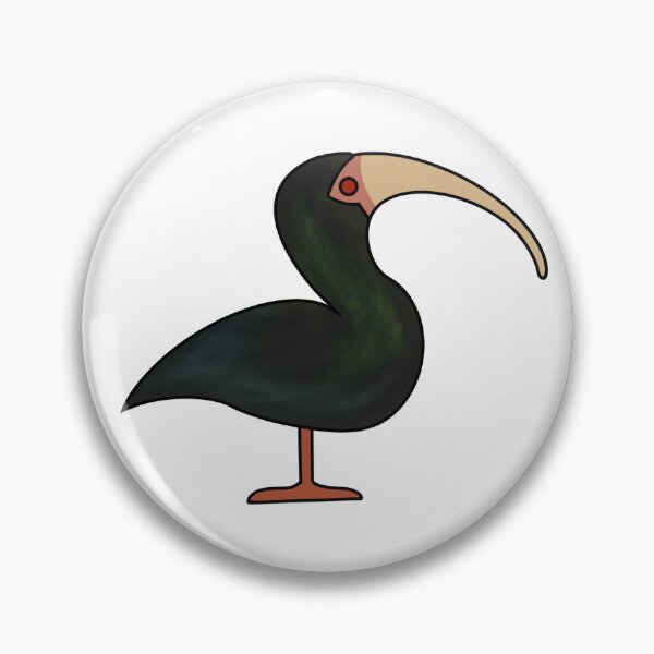 Item preview, Bare-faced ibis designed and sold by GhostoftheSea.