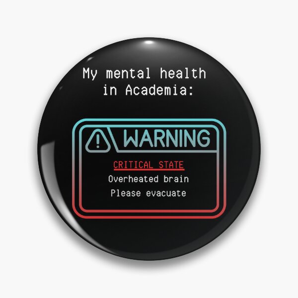 Item preview, Warning, overheated brain! designed and sold by vickycerdeira.