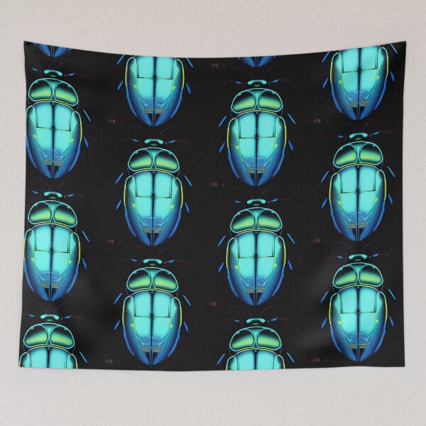 Item preview, TEAL BEETLE designed and sold by starfishstuff.