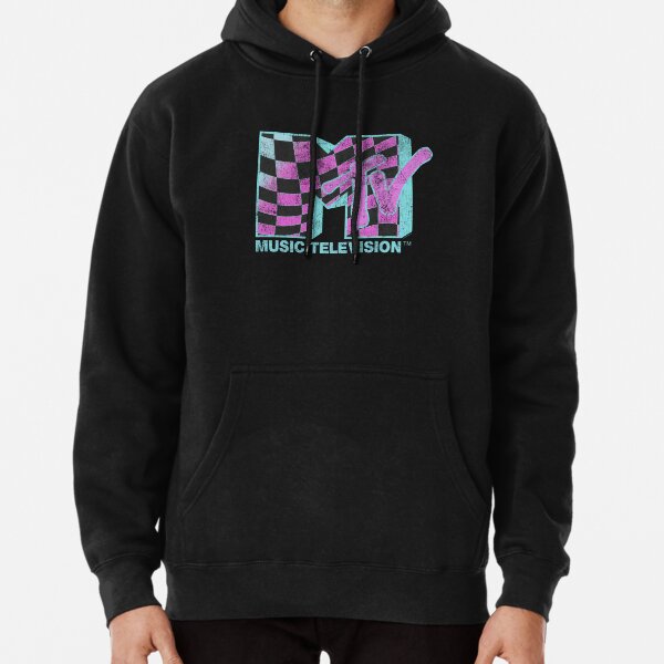 Rainbow checkerboard hoodie hotsell