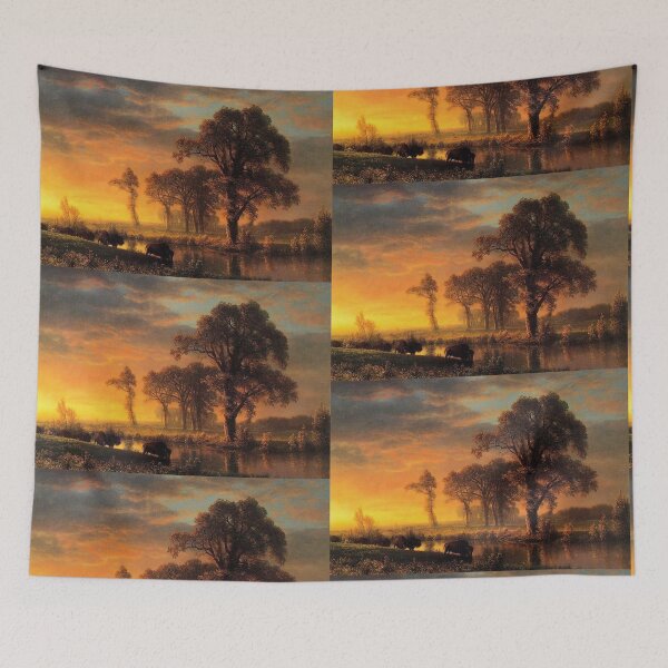 Item preview, Western Kansas - Albert Bierstadt  designed and sold by Shouting Hummingbird.