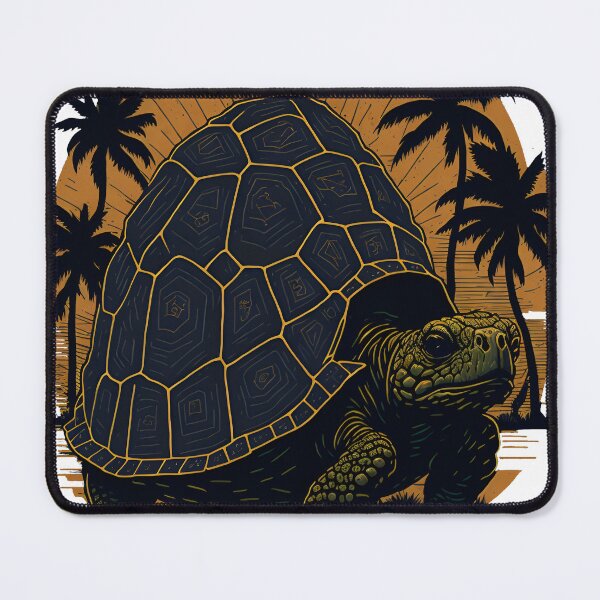 Item preview, Vintage Tortoise at Sunset designed and sold by ArtsyWishesShop.