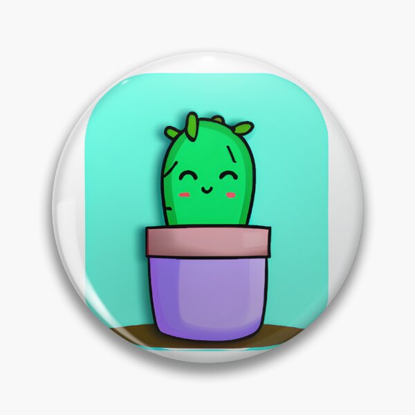 Item preview, Cute Kawaii Chibi Sticker: Cactus designed and sold by Shelley Noel.
