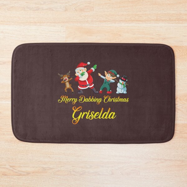 Item preview, Griselda Name - Dabbing Santa Claus Elf Reindeer Snowman -  Merry Dabbing Christmas Griselda designed and sold by LMWArts.