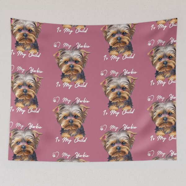 Item preview, My Yorkie Is My Child - Yorkie Mom - Yorkshire  designed and sold by Luvjesus2.