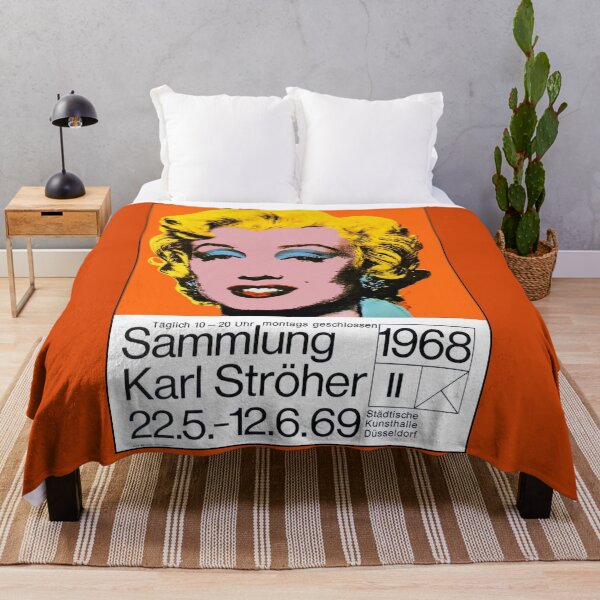 Item preview, WARHOL : Vintage 1968 Art Show Print in Dusseldorf Germany designed and sold by posterbobs.
