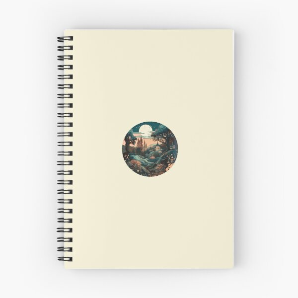 Item preview, magical moon landscape designed and sold by ArtByLuminance.