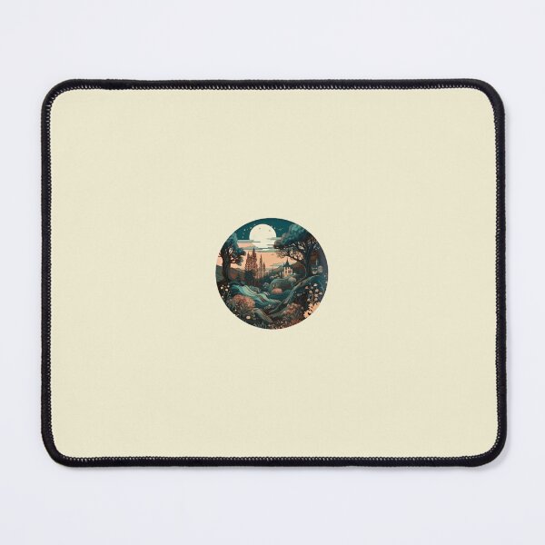 Item preview, magical moon landscape designed and sold by ArtByLuminance.