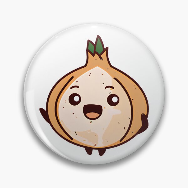 Item preview, Cute Kawaii Chibi Sticker: Onion designed and sold by Shelley Noel.
