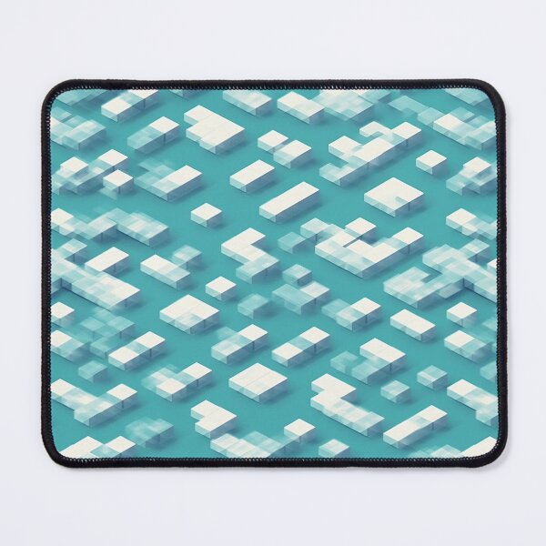 Item preview, Polygon Teal Tile Art designed and sold by Zialum.