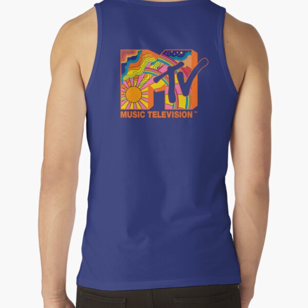 Item preview, MTV Psychedelic Groovy Rainbow Sunset Logo designed and sold by FifthSun.