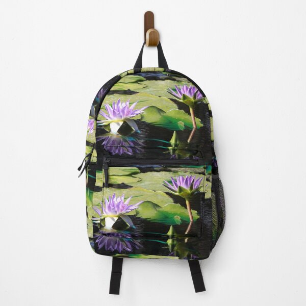 Item preview, Midnight Caprice Water Lilies with Reflection designed and sold by Robert Armendariz.