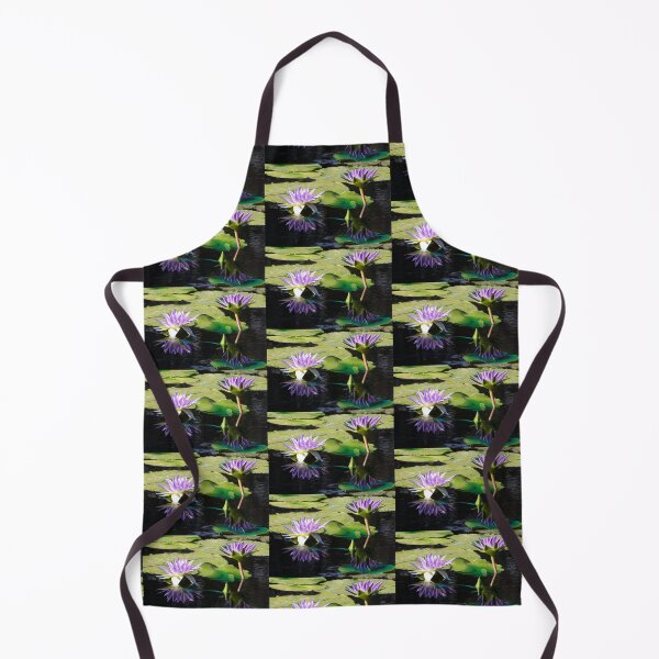 Item preview, Midnight Caprice Water Lilies with Reflection designed and sold by Robert Armendariz.