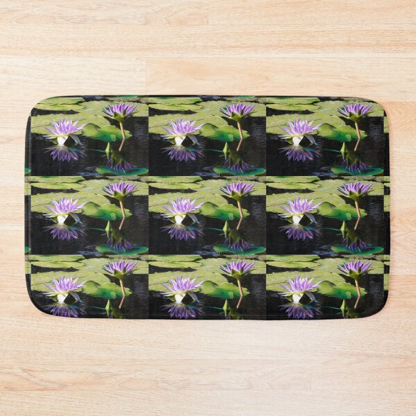 Item preview, Midnight Caprice Water Lilies with Reflection designed and sold by Robert Armendariz.