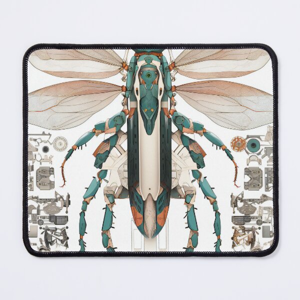 Item preview, Insect Exoskeleton Knolling Drawing | 8K | designed and sold by Hazmat-AI7.