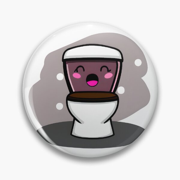 Item preview, Cute Kawaii Chibi Sticker: Toilet designed and sold by Shelley Noel.
