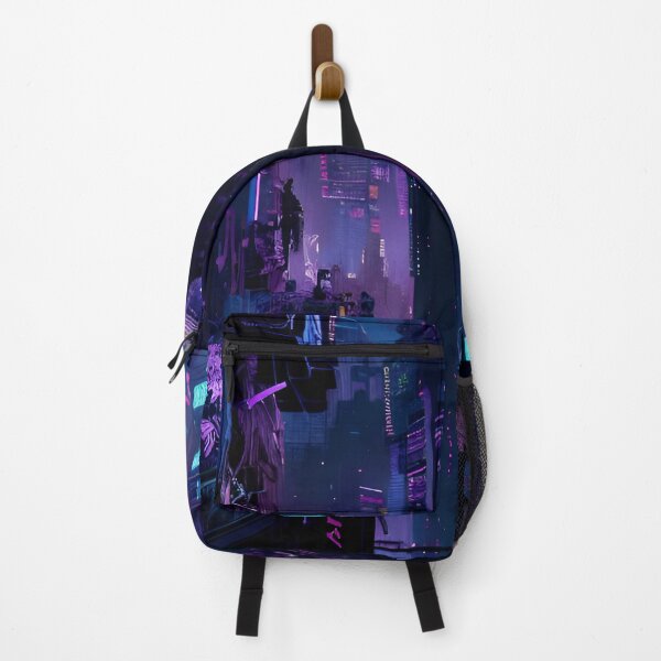 Item preview, City in Purple - Cyber City Scene designed and sold by Delerat7.
