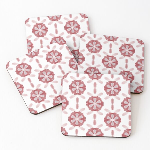 Item preview, Pink Flower Petal Pattern In A Chalk Style Medium  designed and sold by ClairesPatterns.