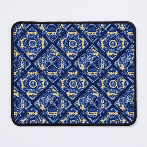 Item preview, Blue and Yellow Patterns designed and sold by Zialum.
