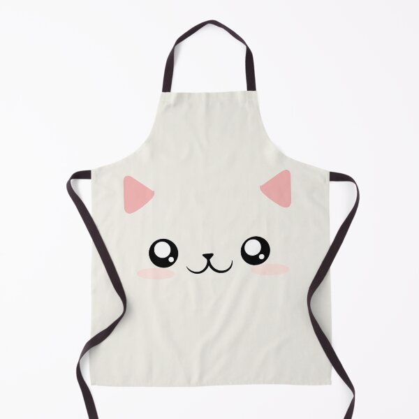 Item preview, white cat face designed and sold by yessebel.