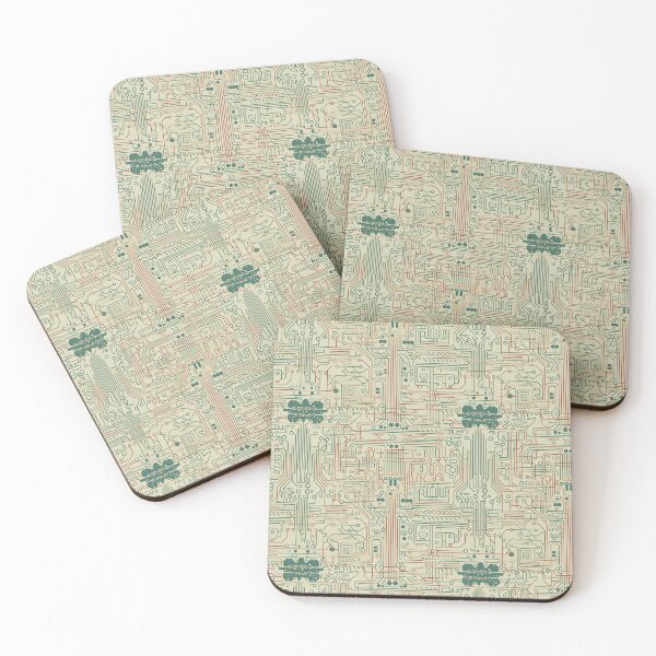 Item preview, Tech Grid designed and sold by PixelPatchwork.