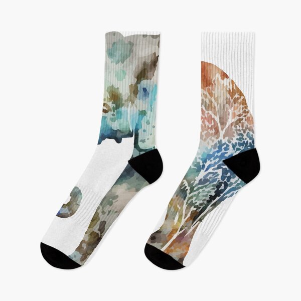 Item preview, An Elephant Watercolor with Bohemian Pattern - Boho Animals designed and sold by GVRDesign.