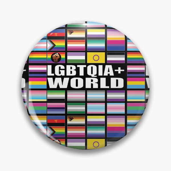 Item preview, LGBTQIA+ World Flags designed and sold by TheirChoice.