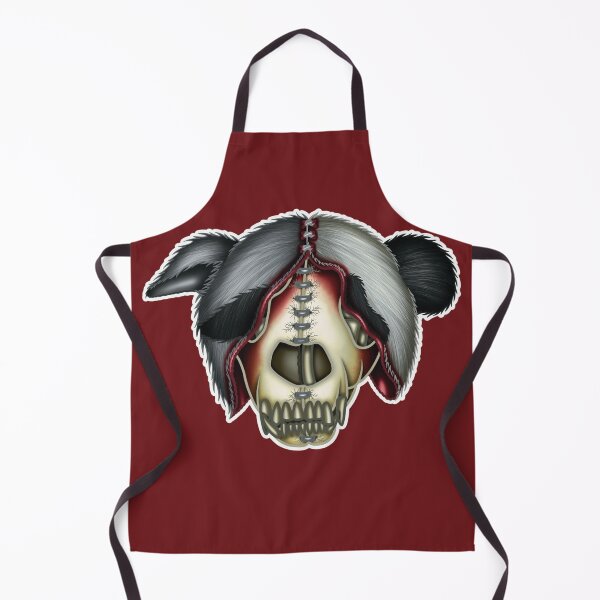 Item preview, Raccoon/Panda Skull designed and sold by PandamoniumArt.