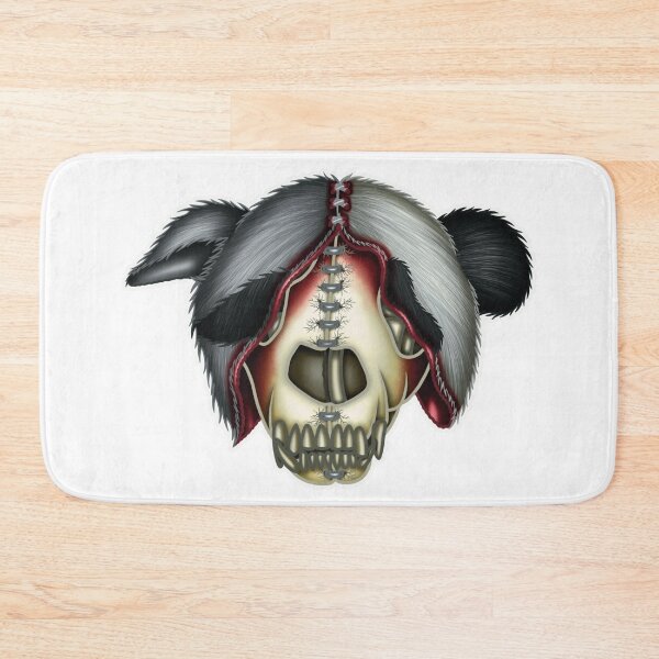 Item preview, Raccoon/Panda Skull designed and sold by PandamoniumArt.